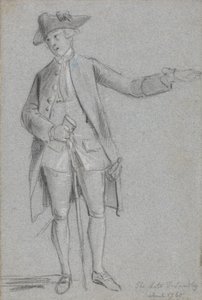 トーマス・サンドビー、RA、アーティスト兄弟の肖像 作： Paul Sandby
